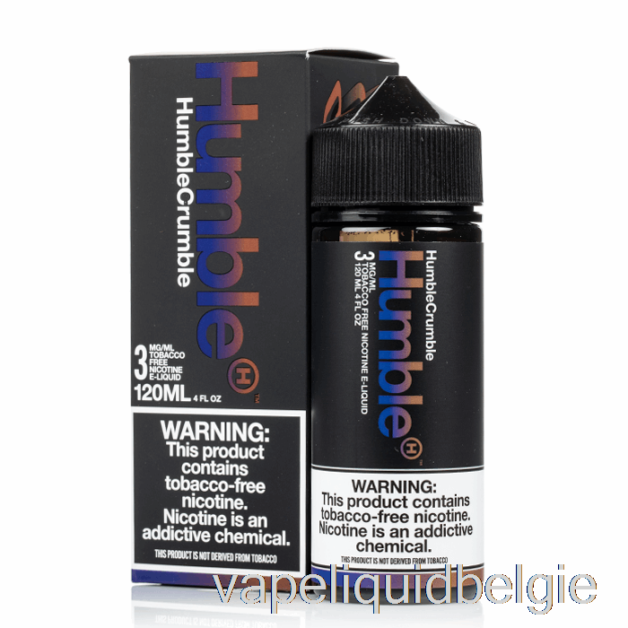 Vape Smaken Nederige Crumble - Nederige Sap Co. - 120 Ml 0 Mg